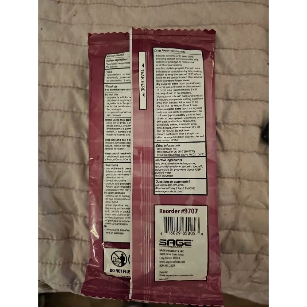 Sage 2% chlorhexidine